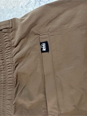 Men's REI Brown Elastic-Waist Pants - Medium